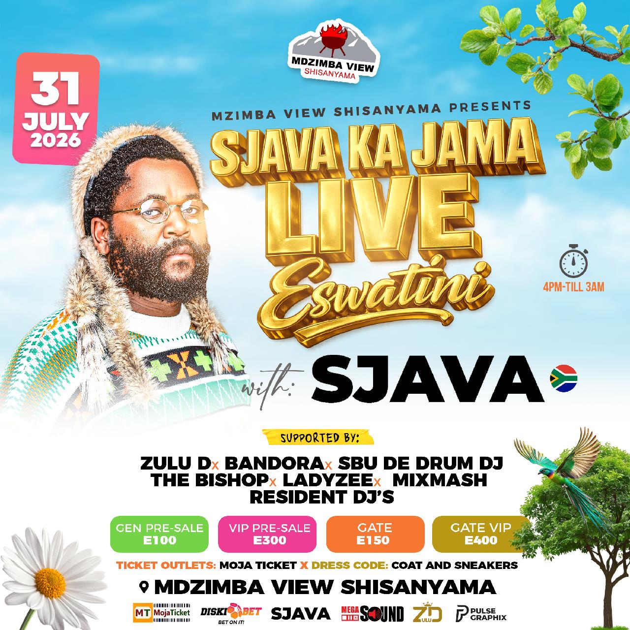 Sjava Ka JAMA Live Eswatini Pic